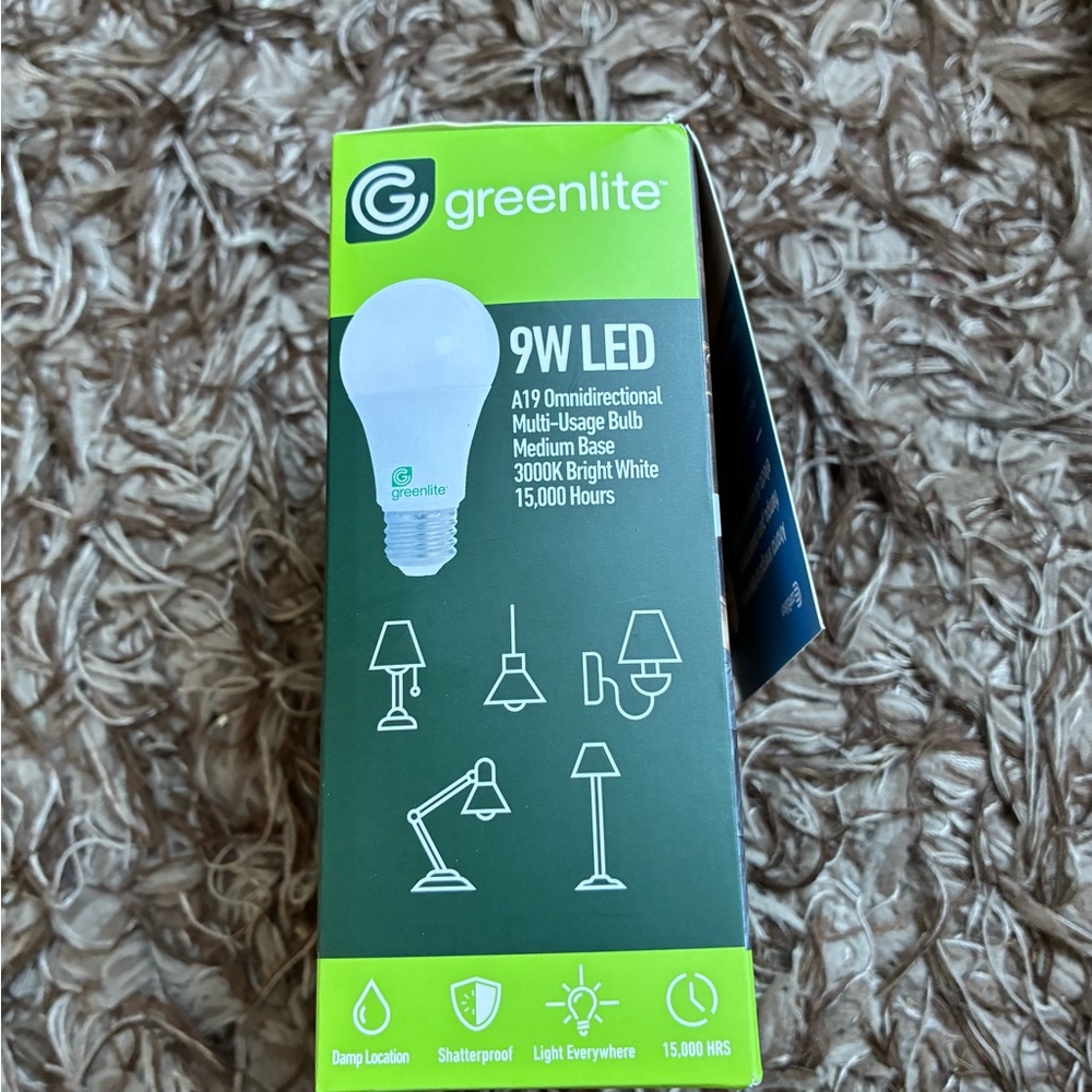 LED Light Bulb 4-Pack - White - Picture 3 of 4